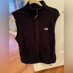 The north face fleece vest